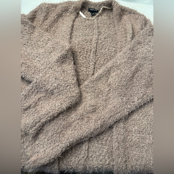 Torrid women’s long cardigan taupe-Zise 0 - Picture 7 of 16